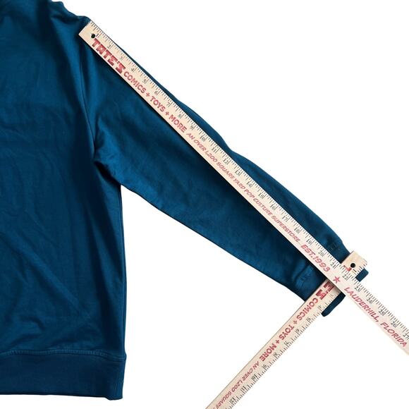 U.S. Polo Assn Teal Ruffle Sweatshirt XL NWT - Picture 8 of 10